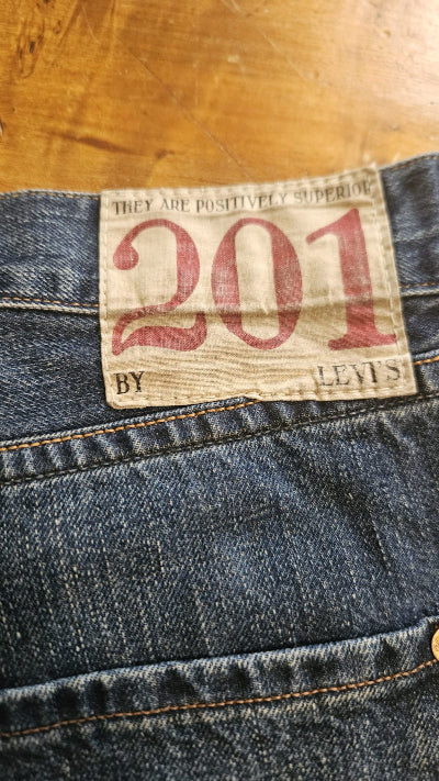 COLLECTOR : Jean LEVI'S Lot 201 (34X34)  Édition Rare Années 1930 (Reissue 2000). Historique, Rare et Authentique