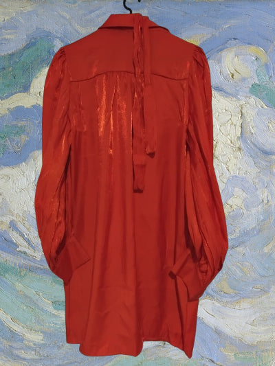 Tunique rouge satinée Miss Isabelle Paris – XL- chic- Neuf