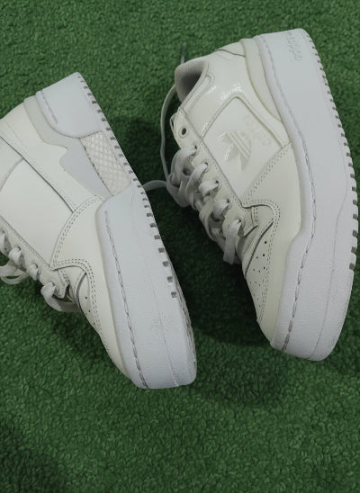 Adidas Forum Bold blanches – Baskets plateforme femme K-pop streetwear tendance