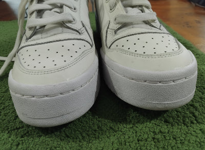 Adidas Forum Bold blanches – Baskets plateforme femme K-pop streetwear tendance