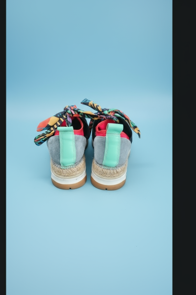 Espadrilles compensées Gaimo 40 – Modèle artisanal coloré fait main en Espagne, seconde main TBE