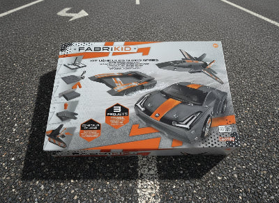 Kit de Construction Véhicules Super Speed Fabrikid – Jouet Créatif et Éducatif Neuf pour Enfants