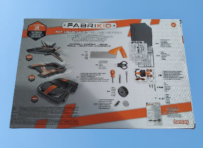 Kit de Construction Véhicules Super Speed Fabrikid – Jouet Créatif et Éducatif Neuf pour Enfants