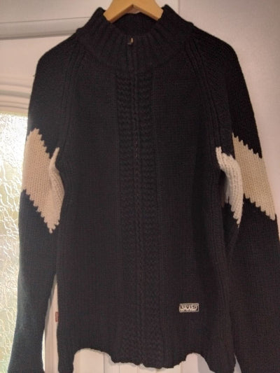 Pull Levi’s Red Tab Années 2000 en Laine Woolmark – Vintage Rétro Chaud  seconde main TBE