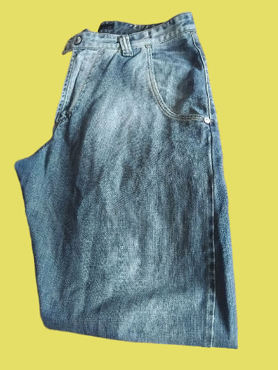 RARE : Jean bleu variante cargo Y2K  d'ENERGIE, très proche du Cargo Zip Pocket. W36-Seconde main TBE