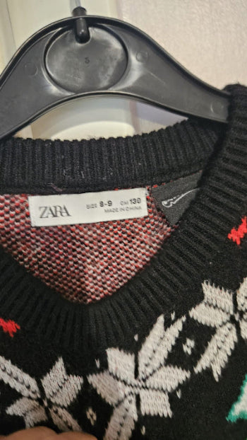 Pull Minecraft ZARA– chaud, original et parfait pour les fans du jeu / 8 à 10 ans.