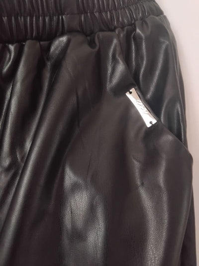 Pantalon en simili cuir- SHEINè=- Taille L - Seconde main TBE