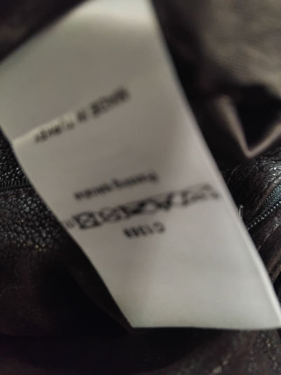 Pantalon en cuir véritable Marithé + François Girbaud – Collection Cravatatakiller 44, pièce rare vintage haut de gamme, neuf