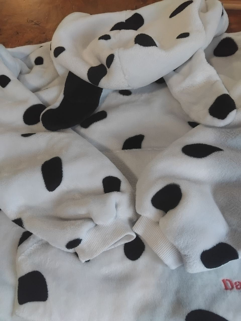 Pull doudou Disney 101 Dalmatiens – Undiz – Polaire Oversize Ultra Doux – Taille Unique – Seconde Main TBE