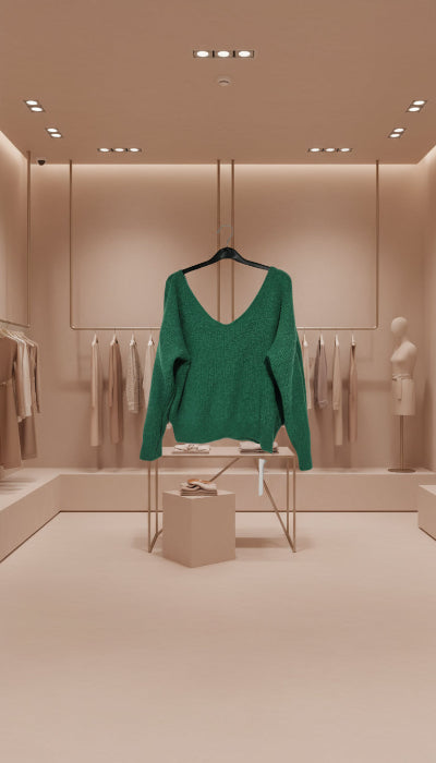 Pull Vert Émeraude Tout Doux LOLA LIZA Taille M – Seconde Main TBE