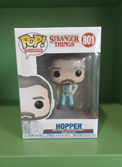 Figurine POP Funko Stranger Things Hopper – Seconde Main TBE