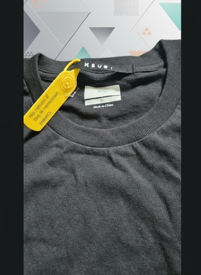 T-shirt noir Ksubi 4x4 Cross Logo – Streetwear haut de gamme, neuf