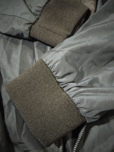 Veste longue Zara Man noire – Coupe droite à col côtelé, look urbain  moderne, seconde main TBE